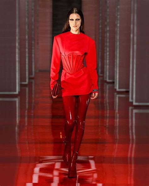 versace collection red and black and white|Versace new collection 2022.